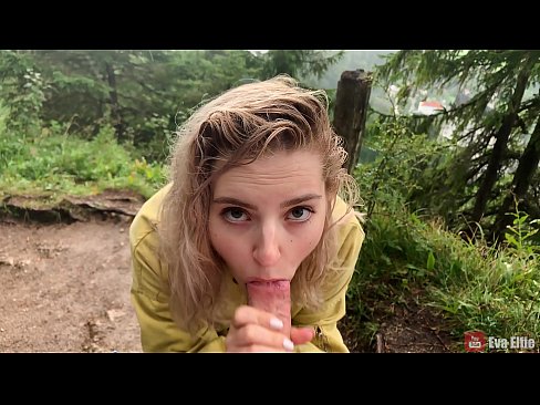 ❤️ Intombazana iginya i-cum emva kwe-blowjob yoluntu - u-Eva Elfi Ividiyo ephuma ezimpundu kuthi